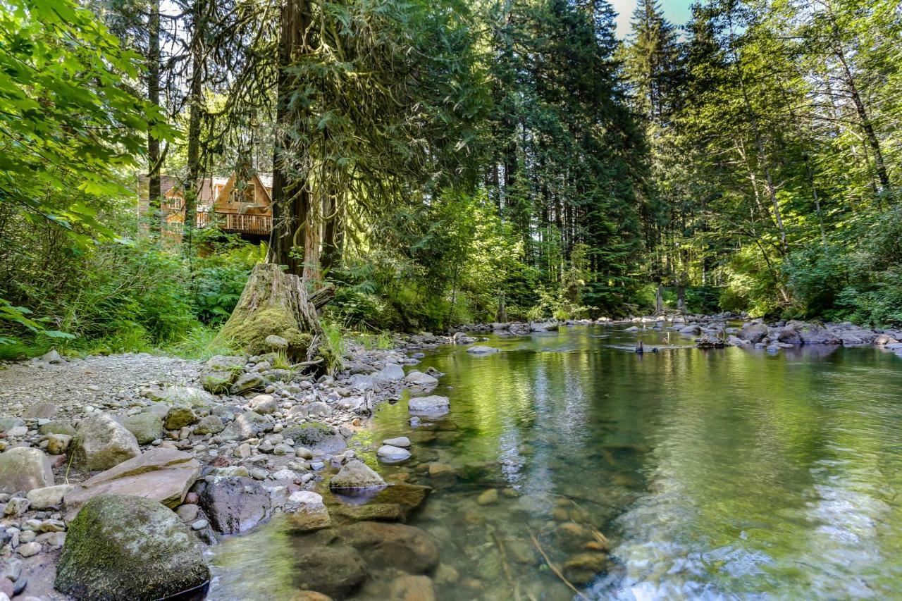 Clear Creek Cabin Welches Extérieur photo